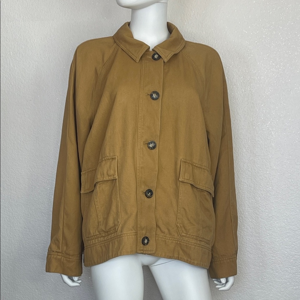 Madewell Tan Barn Jacket  chore jacket for Women - Picture 6 of 16